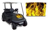 Club Car Precedent i2 2004-2017 Golf Cart Hood Wrap Graphic Kit - Flames