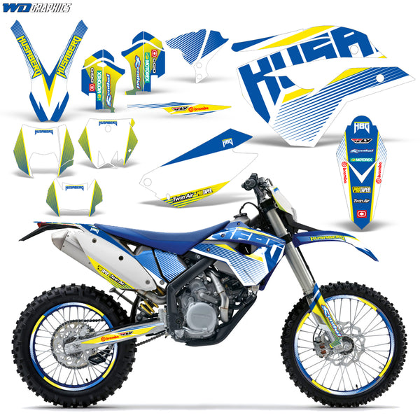 Husaberg FE / FS 390-450-570 2009-2012 Motocross Graphic Kit Race