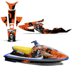 Yamaha Wave Raider 1994-1996 Jet Ski Graphic Wrap Kit - Reaper V2