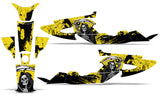 Yamaha Wave Raider 1994-1996 Jet Ski Graphic Wrap Kit - Reaper V2